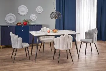 Krzesło tapicerowane K552 szare