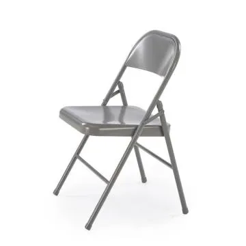 Krzesło metalowe K565 szare składane