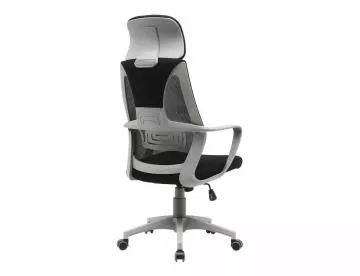 Fotel biurowy Q-095 czarny/szary