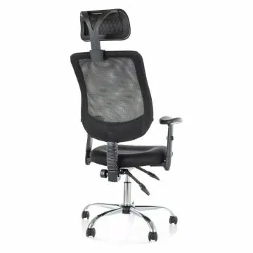 Fotel biurowy Q-118R czarny