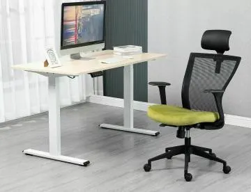 Fotel biurowy Q-328H czarny/zielony