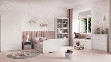 Regał BABY DREAMS biały podwójny