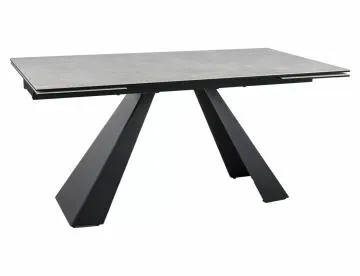 Stół rozkładany SALVADORE CERAMIC 160(240)x90 kremowy mat diamond cream