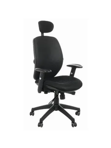 Fotel biurowy SPECTRUM HB czarny