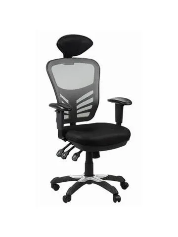 Fotel biurowy SPRINT szary/czarny