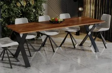 Stół rozkładany X 130(210)x80 dąb stirling&nbsp;