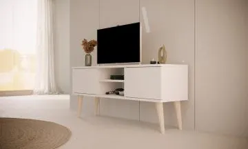 Szafka RTV TORONTO 120 biała