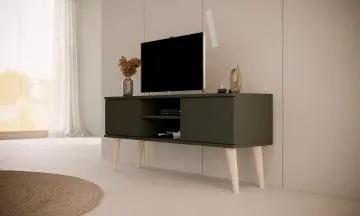 Szafka RTV TORONTO 120 czarna