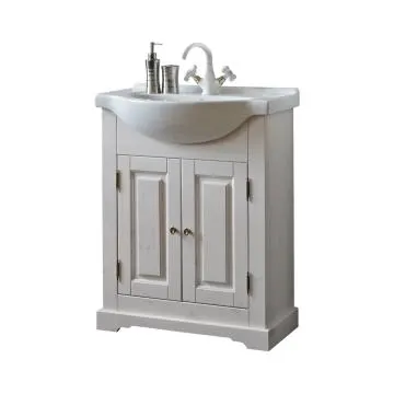 Szafka pod umywalkę ROMANTIC 862 65 cm biała