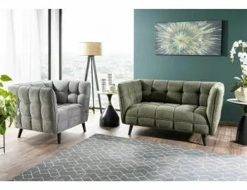 Ława VIRGO 50x50 biały marmur/czarny mat