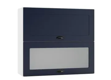 Szafka kuchenna wisząca 80 ADELE W80 GRF/2 SD granatowa mat