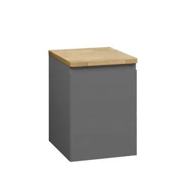 Blat łazienkowy dębowy 40 cm dąb klejonka