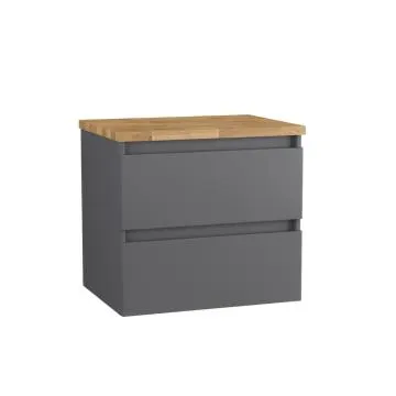 Komoda łazienkowa ARCO 60 cm grafit z szufladami
