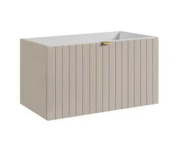 Szafka pod umywalkę HARMO 80 cm kaszmir półmat