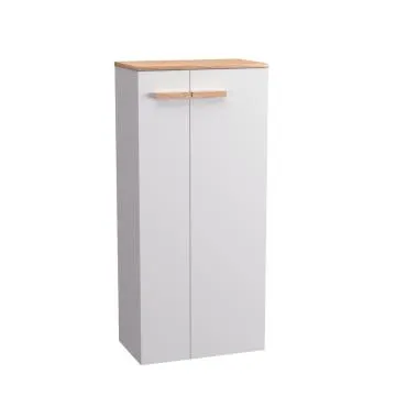 Szafka średnia L-WOOD 50 cm biały połysk