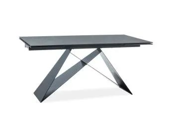 Stół WESTIN 160(240)x90 czarny rozkładany